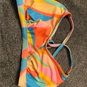 Wild Fable Multicolor Bikini Top
